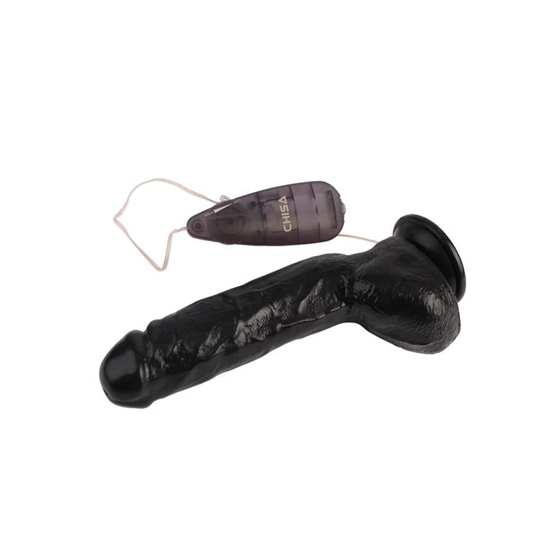 CHISA - VIBRADOR 9.9 - 23CM NEGRO