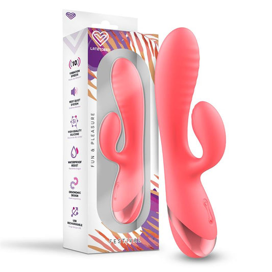FESTIVAL - VIBRADOR ALMOR USB ROSA