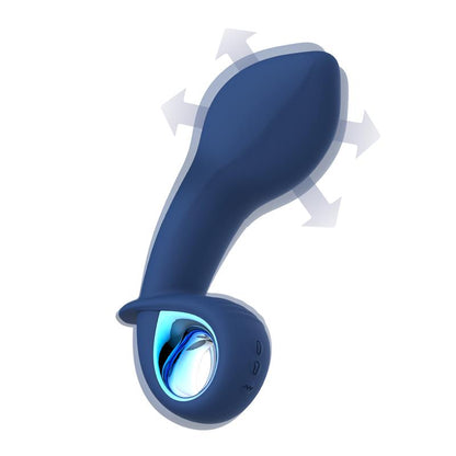 INTOYOU - VIBRADOR ALPHA ADVANCED CON FUNCIÓN DE INFLADO Y VIBRACIÓN USB SILICONA