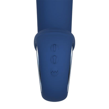 INTOYOU - VIBRADOR ALPHA ADVANCED CON FUNCIÓN DE INFLADO Y VIBRACIÓN USB SILICONA