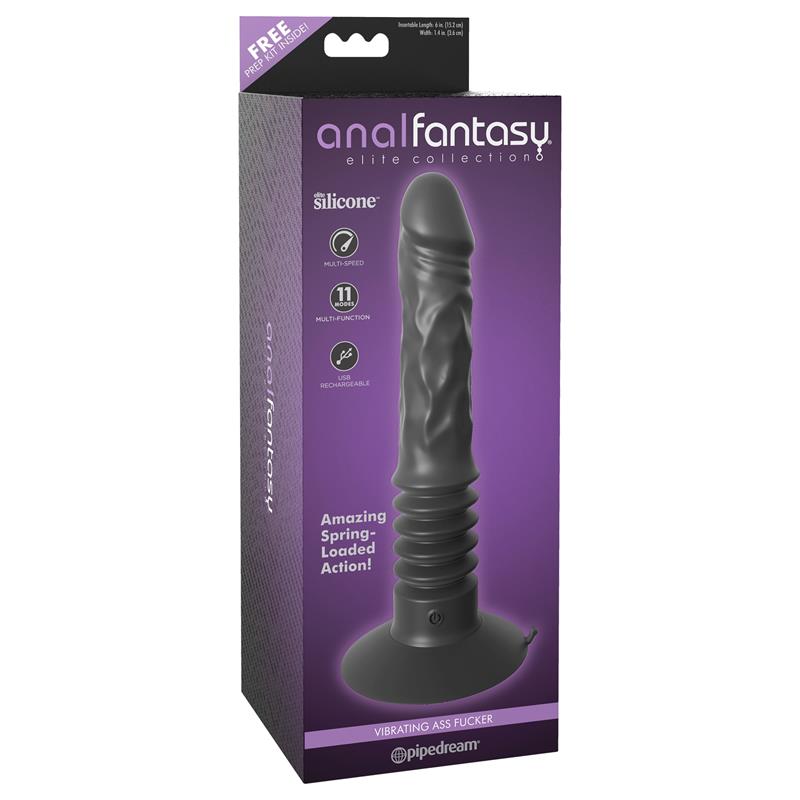 ANAL FANTASY ELITE - VIBRADOR ANAL ASS FUCKER SILICONA USB