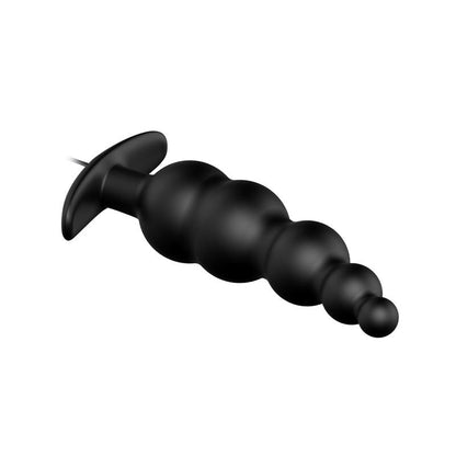 PRETTYLOVE - VIBRADOR ANAL BURBUJAS NEGRO CON CONTROL REMO CL70