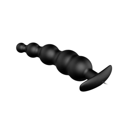 PRETTYLOVE - VIBRADOR ANAL BURBUJAS NEGRO CON CONTROL REMO CL70
