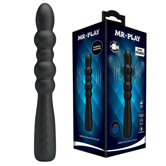 MR PLAY - VIBRADOR ANAL FLEXIBLE