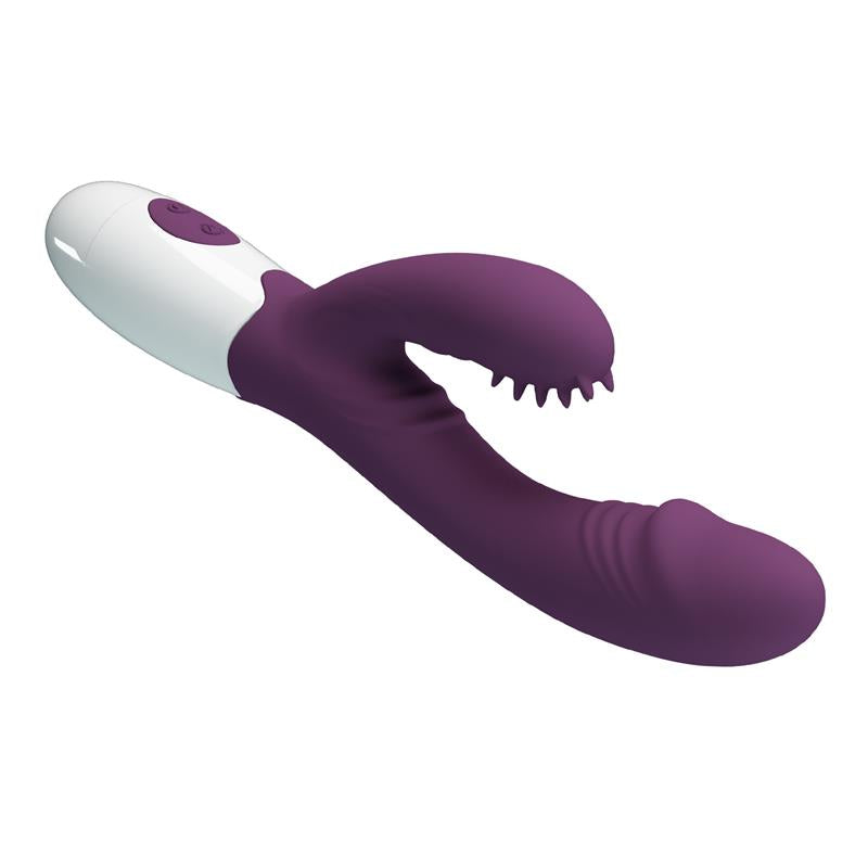 PRETTYLOVE - VIBRADOR ANDRE 30 FUNCIONES PURPURA