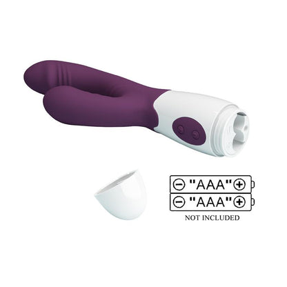 PRETTYLOVE - VIBRADOR ANDRE 30 FUNCIONES PURPURA
