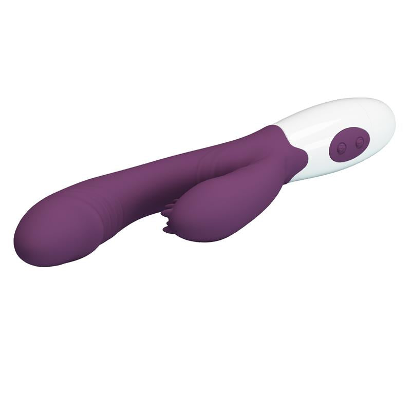 PRETTYLOVE - VIBRADOR ANDRE 30 FUNCIONES PURPURA