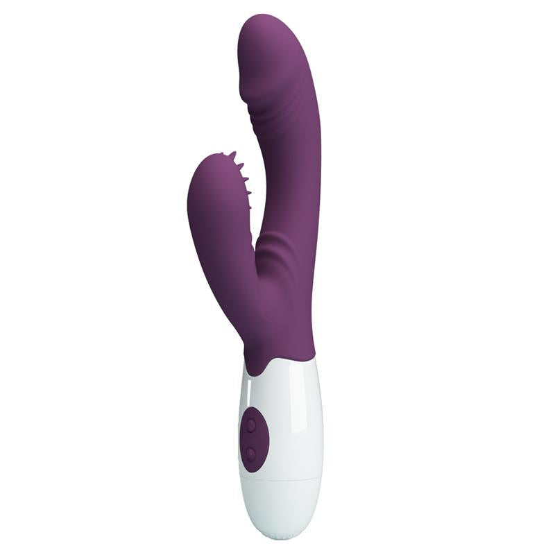 PRETTYLOVE - VIBRADOR ANDRE 30 FUNCIONES PURPURA