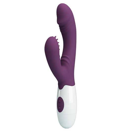 PRETTYLOVE - VIBRADOR ANDRE 30 FUNCIONES PURPURA