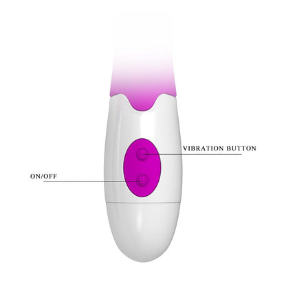 PRETTYLOVE - VIBRADOR ANDRE COLOR PÚRPURA