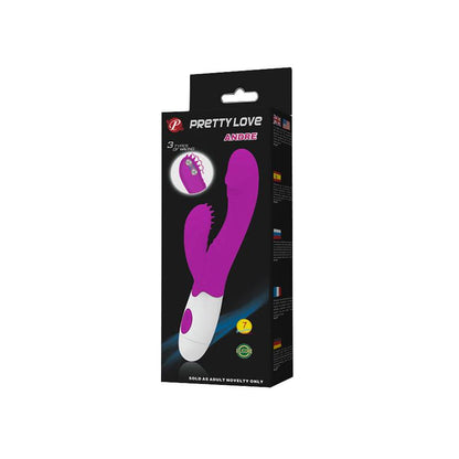 PRETTYLOVE - VIBRADOR ANDRE COLOR PÚRPURA