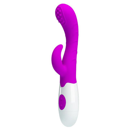 PRETTYLOVE - VIBRADOR ARTHUR CON MOVIMIENTO FINGER PÚRPURA