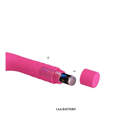 PRETTYLOVE - VIBRADOR ATLAS SILICONA ROSA