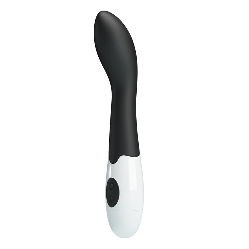 PRETTYLOVE - VIBRADOR BISHOP 30 FUNCIONES NEGRO