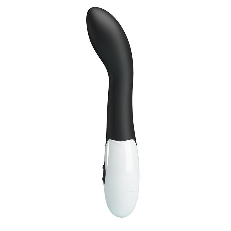 PRETTYLOVE - VIBRADOR BISHOP 30 FUNCIONES NEGRO