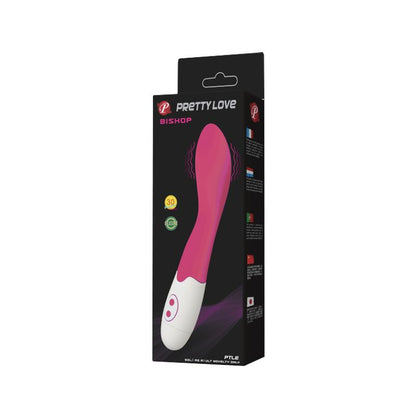 PRETTYLOVE - VIBRADOR BISHOP COLOR ROSA