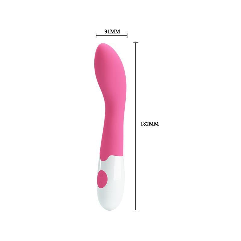 PRETTYLOVE - VIBRADOR BISHOP COLOR ROSA