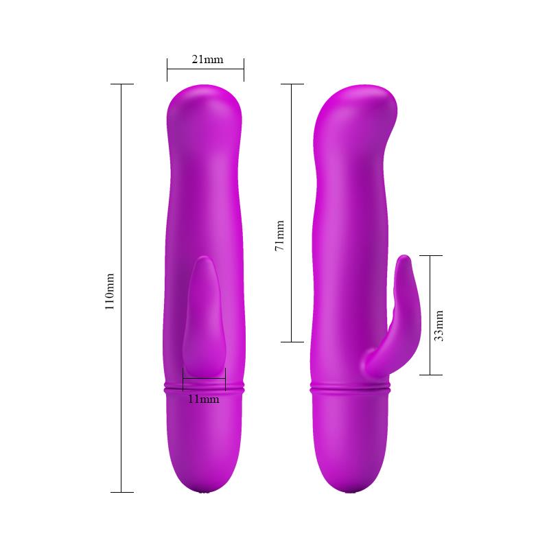 PRETTYLOVE - VIBRADOR BLITHE COLOR PÚRPURA