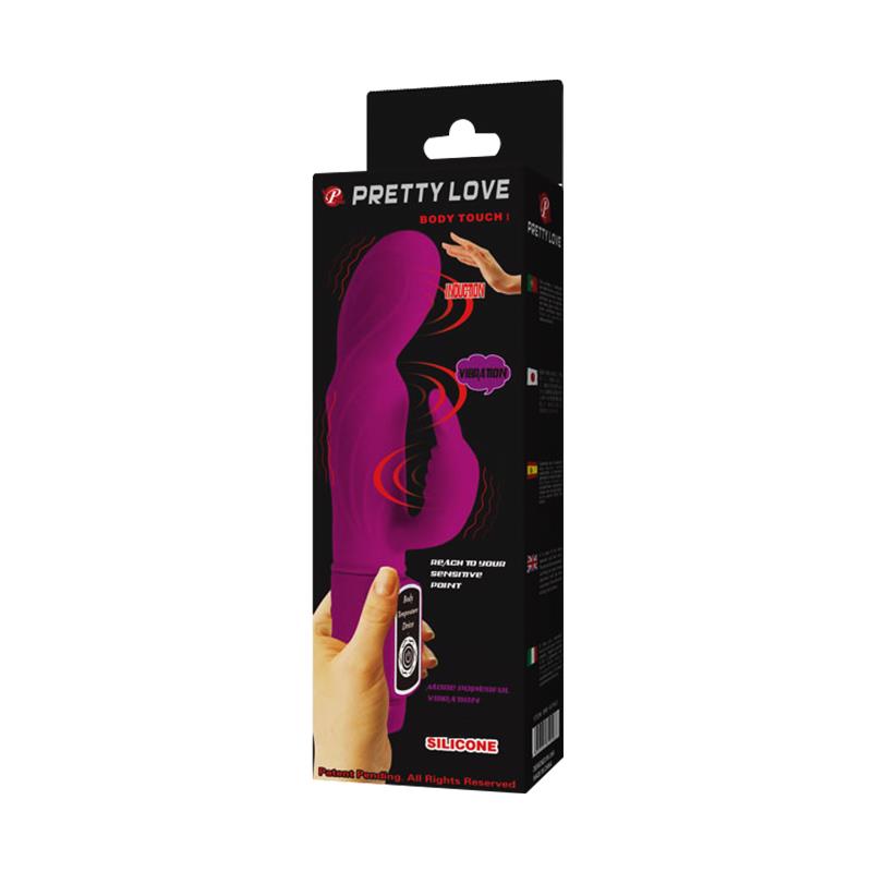 PRETTYLOVE - VIBRADOR BODY TOUCH COLOR PÚRPURA