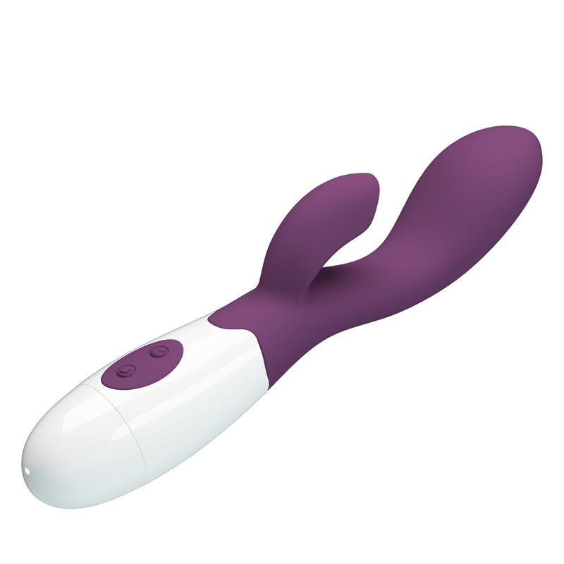 PRETTYLOVE - VIBRADOR BRIGHTY 30 FUNCIONES PÚRPURA