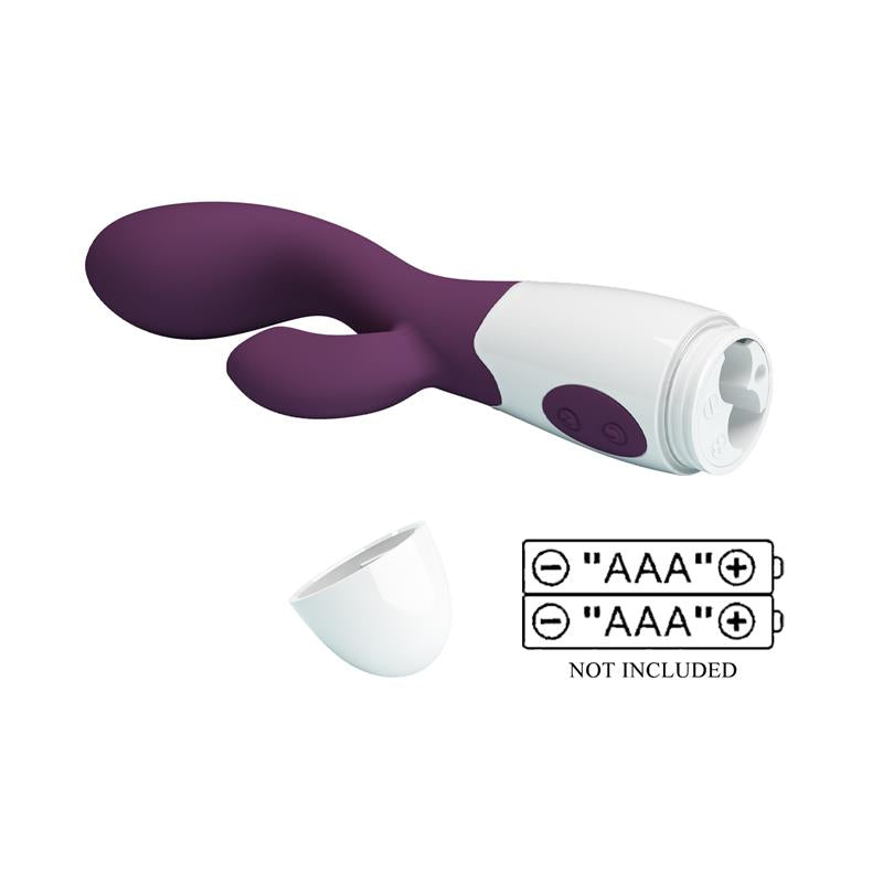 PRETTYLOVE - VIBRADOR BRIGHTY 30 FUNCIONES PÚRPURA