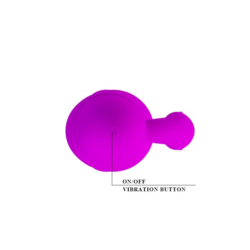 PRETTYLOVE - VIBRADOR CAESAR COLOR PÚRPURA