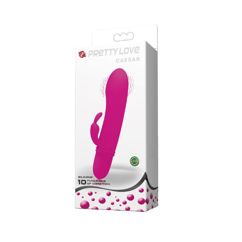 PRETTYLOVE - VIBRADOR CAESAR COLOR PÚRPURA