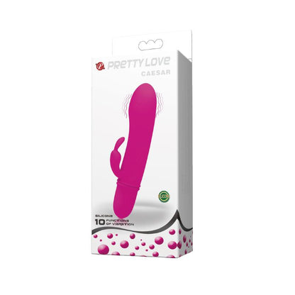 PRETTYLOVE - VIBRADOR CAESAR COLOR PÚRPURA