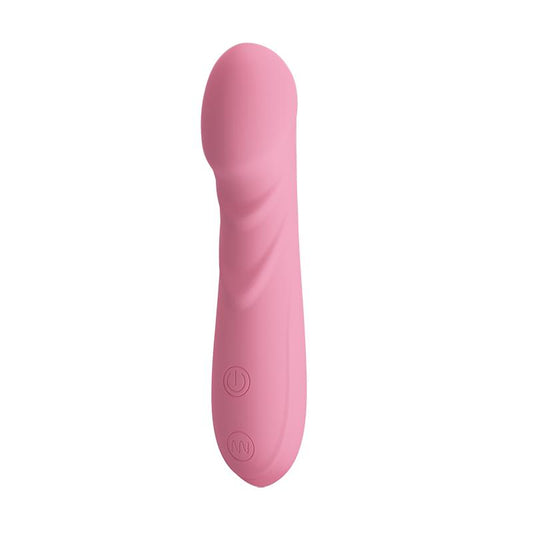 PRETTYLOVE - VIBRADOR CANDICE COLOR ROSA CLARO