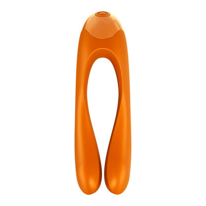 SATISFYER - VIBRADOR CANDY CANE NARANJA