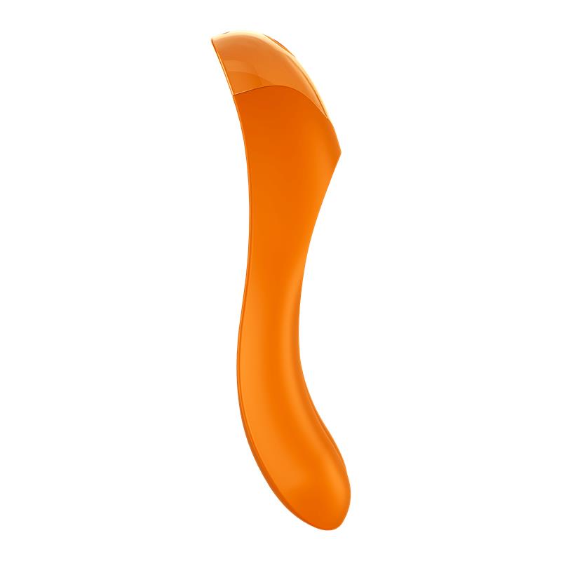 SATISFYER - VIBRADOR CANDY CANE NARANJA