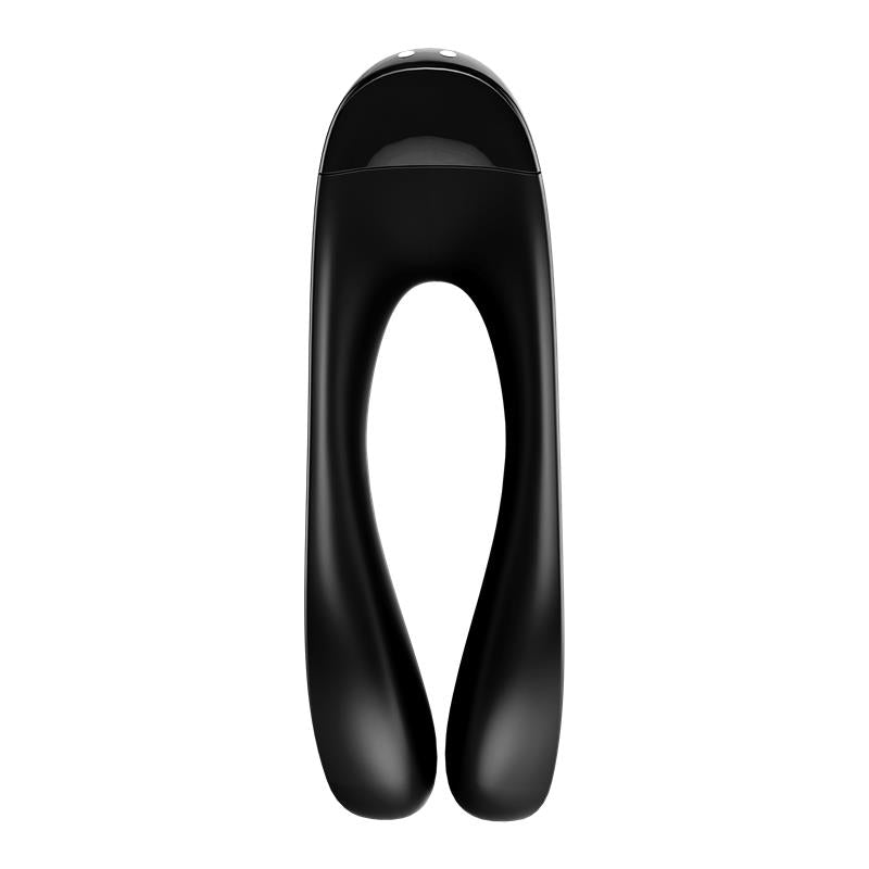 SATISFYER - VIBRADOR CANDY CANE NEGRO