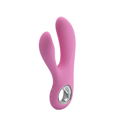 PRETTYLOVE - VIBRADOR CANROL USB SILICONA ROSA SUAVE