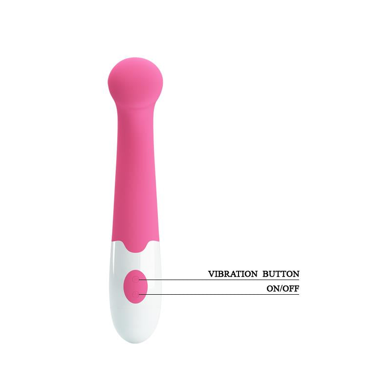 PRETTYLOVE - VIBRADOR CHARLES COLOR ROSA CL60