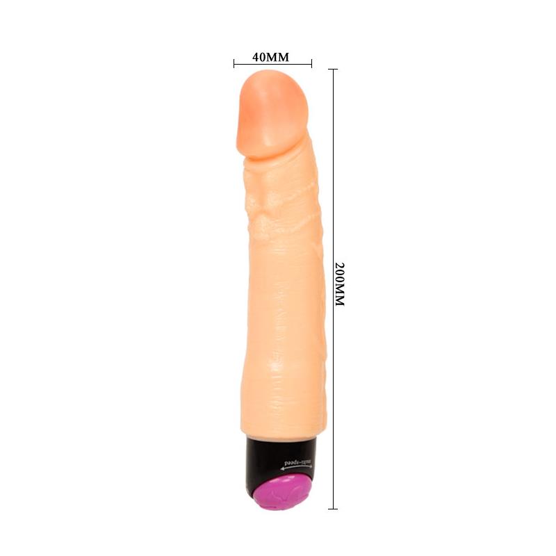 BAILE - VIBRADOR COLOR NATURAL 25 CM
