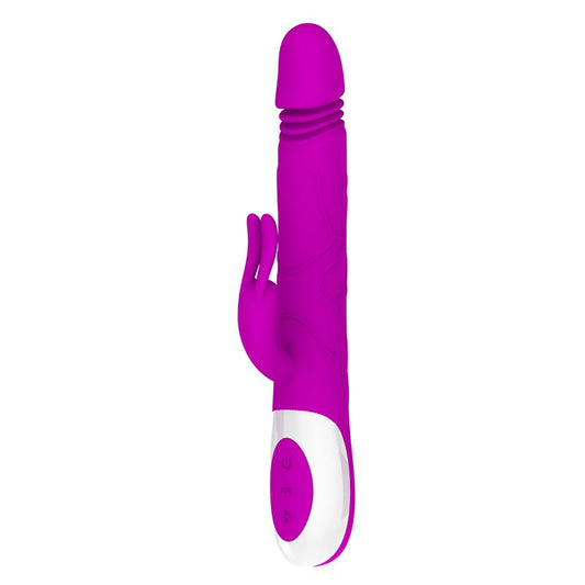 PRETTYLOVE - VIBRADOR CON BOLAS ROLLING Y MOVIMIENTO UP AND DOWN ADRIAN