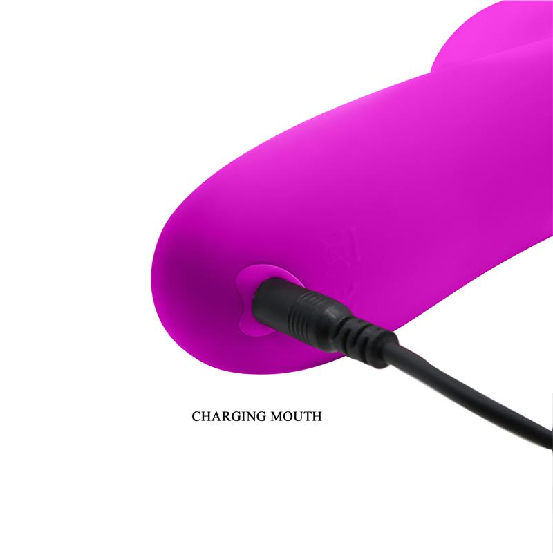 PRETTYLOVE - VIBRADOR CON BOLAS ROLLING Y MOVIMIENTO UP AND DOWN ADRIAN