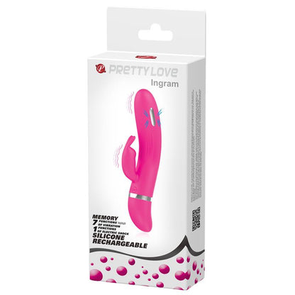 PRETTYLOVE - VIBRADOR CON ELECTRO ESTIMULACIÓN INGRAM