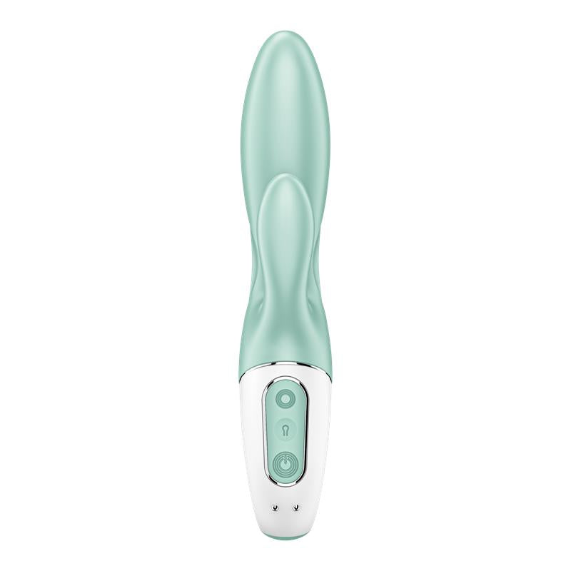 SATISFYER - VIBRADOR CON FUNCION DE INFLADO AIR PUMP BUNNY 5 CON APP SATISFYER CONNECT