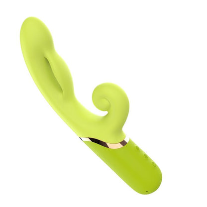 URBAN SKY - VIBRADOR CON FUNCIÓN DE INFLADO VERDE