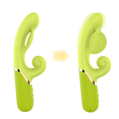 URBAN SKY - VIBRADOR CON FUNCIÓN DE INFLADO VERDE