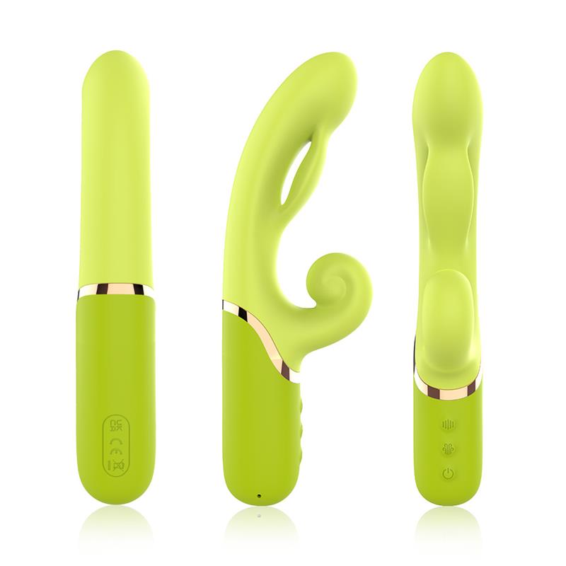 URBAN SKY - VIBRADOR CON FUNCIÓN DE INFLADO VERDE