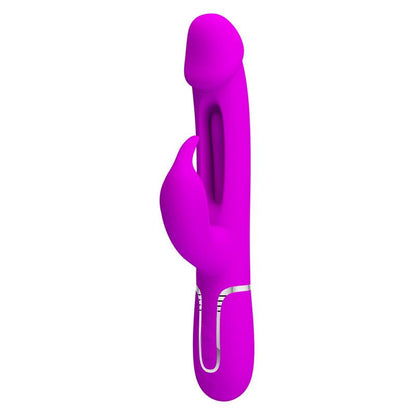 PRETTYLOVE - VIBRADOR CON LENGUA KAMPAS ROSA