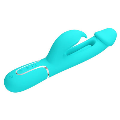 PRETTYLOVE - VIBRADOR CON LENGUA KAMPAS VERDE