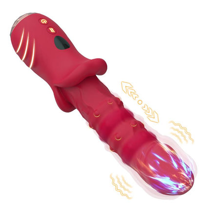 URBAN SKY - VIBRADOR CON MOVIMIENTO VERTICAL CON PANTALLA DIGITAL