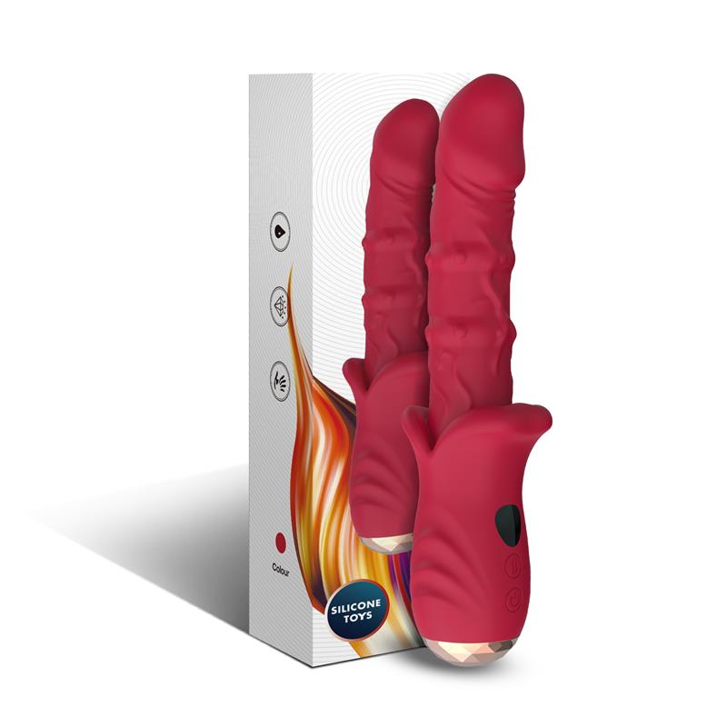 URBAN SKY - VIBRADOR CON MOVIMIENTO VERTICAL CON PANTALLA DIGITAL