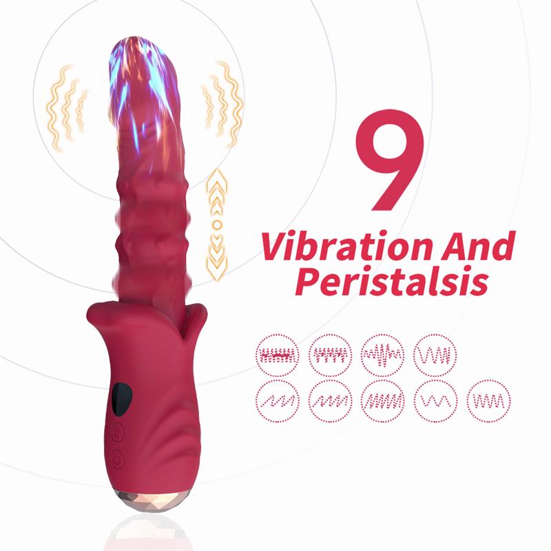 URBAN SKY - VIBRADOR CON MOVIMIENTO VERTICAL CON PANTALLA DIGITAL