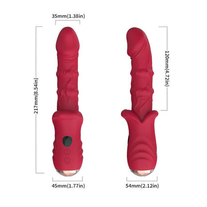 URBAN SKY - VIBRADOR CON MOVIMIENTO VERTICAL CON PANTALLA DIGITAL