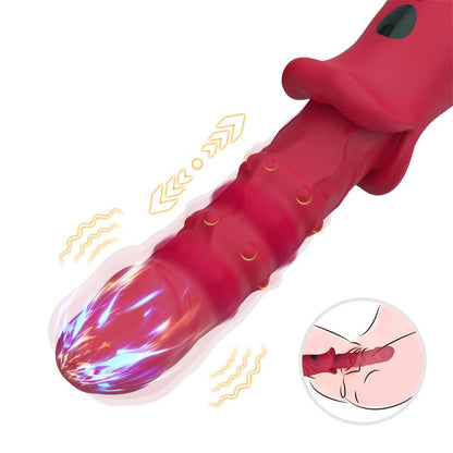 URBAN SKY - VIBRADOR CON MOVIMIENTO VERTICAL CON PANTALLA DIGITAL