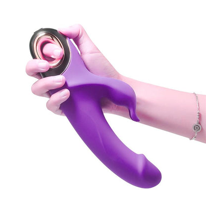 URBAN SKY - VIBRADOR CON ROTACIÓN 360º PURPURA